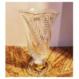 Crystal Towle Footed Vase