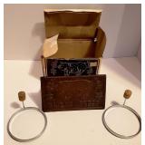 Vintage "Pig" Bacon Press/ Orig. Box