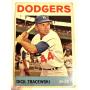 1964 Dick Tracewski Los Angeles Dodgers Baseball Card # 154
