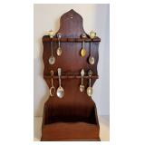 Wooden Spoon Rack