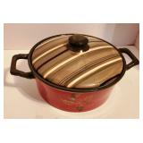 Nice Heavy Pottery Cook Pot w/ Lid