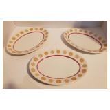 Thee Vintage Homer Laughlin Restaurant Ware Plates