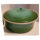 Green Metal Cook Pot X 2