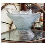 Sandwich Pattern Punch Bowl