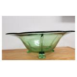 Depression Era Footed Bowl