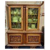 Antique English China Cabinet