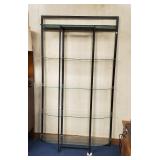 Metal / Glass Shelving Unit