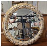 Vintage Round Mirror