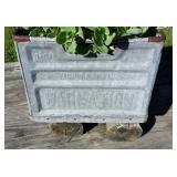 Tin Carnation Milk Crate