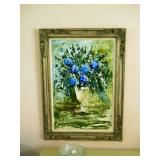 Large Floral Oil 