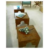 Three Small Side Tables