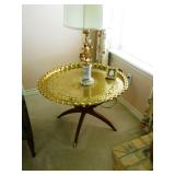 Vintage Metal Top Table