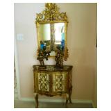 Entry Way Table w/ Mirror