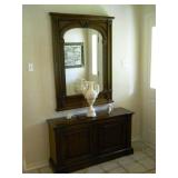 Entry Way Table w/ Mirror