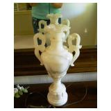 Large Alabaster Vase / Lights Up
