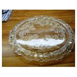 Crystal Cake Plate / Mikasa?