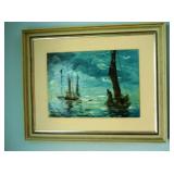 Framed Oil Painting