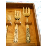 Gold Tone Flatware / Viet Nam