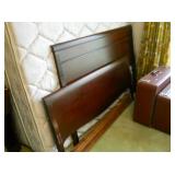 Full Size Mahogany Bed