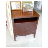 Mahogany Record Cabinet