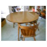 Tell City Table w/ Six Chairs
