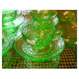 Jeanette Cubist Depression Glass
