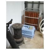 Heater, Pet Carrier & Chaise Lounger