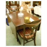 Duncan Phyfe Table w/ Six Chairs