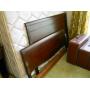 Full Size Mahogany Bed