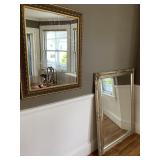 numerous wall mirrors