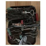 collection of antique egg beaters