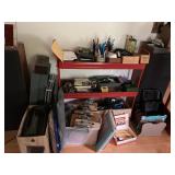 there are several stashes of office supplies