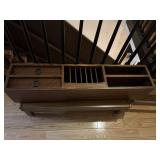 free desk top: arts & crafts repro, missing drawer