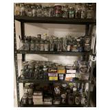 some of the sorted hardware and fittings