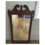 #4 mirror and leather top 
