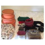 Lot G purses, boxes