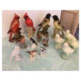 #36 2 boxes bird figurines ~13 $30