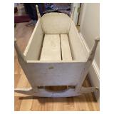 #47 large handmade cradle  $20