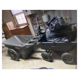 lots of outdoor tools inc John Deere rider mower