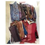 many excellent silk scarves