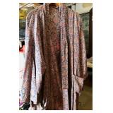 silk robes and blouses