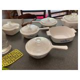 lots more kitchen and other dishes not shown