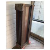 leaves to antique dining table