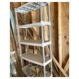 plastic shelving