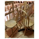 4 matching chairs