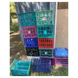 many crates