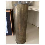 brass artillery casing