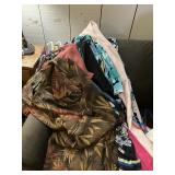 small pile from many dresses