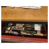 drawers loaded w/basic tools