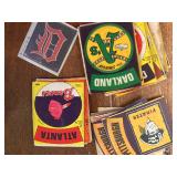 old collectible sport team badges